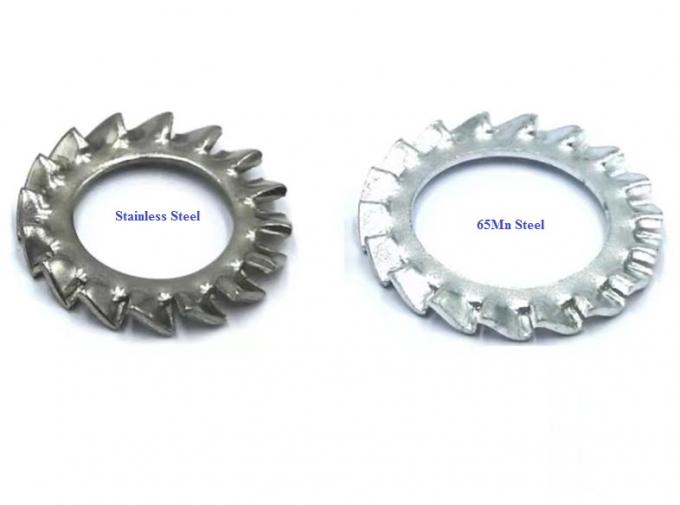 DIN6798 Serrated Spring Lock Washer Type A With External Teeth