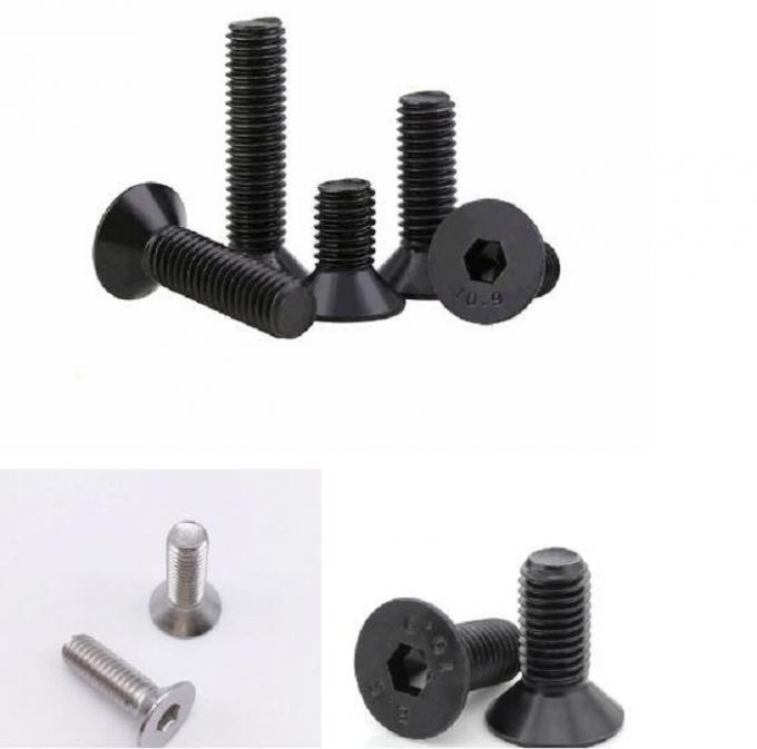 Fully Threaded Hexagon Socket Countersunk Head Cap Screws For