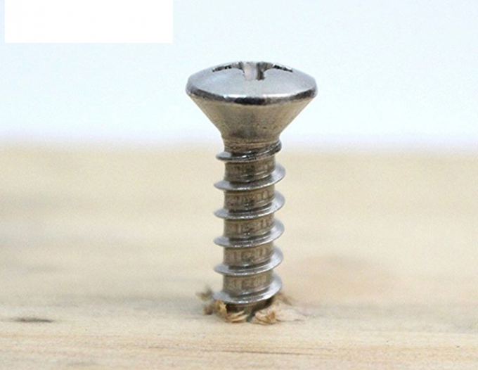 Phillips / Cross Recessed Raised Countersunk Head Wood Screws Custom