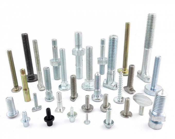 Customized Mechanical Fasteners , Stainless Steel / Carbon Steel Bolt Hardware