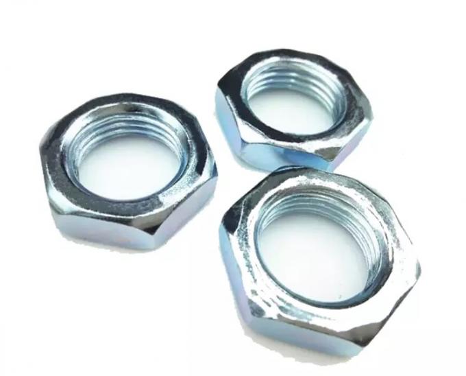 Zinc Plated Carbon Steel DIN431 Galvanized Hex Thin Nut