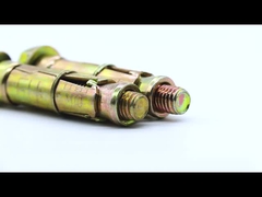 Carbon Steel Colorful Zinc Plated Sleeve Expansion Anchor Bolt with Hole C/W Hex Nut & Wahser