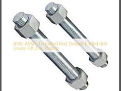 ANSI ASME Threaded Rod Double Ended Bolt Grade 4.8 Zinc Plating