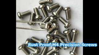 M4-0.7×8 stainless steel Phillips round head screw