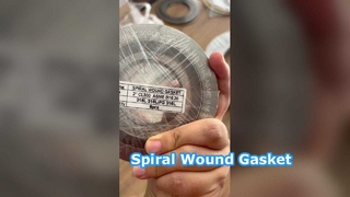 ASME B16.20 Spiral Wound Gasket 316L Outer Ring 316L Inner Ring Flexible Graphite Filler CGI Type