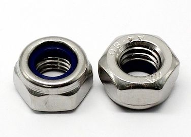 DIN 985 Standard Hexagon Lock Nut Prevailing Torque Type With Nylon Insert