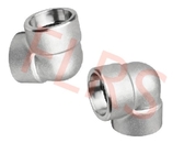 Forged Stainless Steel Socket Welding Fittings 90 Degree Elbow ASME B16.11 Class 6000