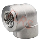 ASME B16.11 Threaded Steel Pipe Fittings Forged 90 Degree Elbow Class 3000