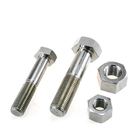 316 Stainless Steel Half Threaded Metric Hex Head Cap Bolt High Corrosion Resistant