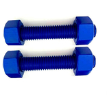 PFTE / XYLAN Coating Double Ended Bolt Colorful Process Stud Bolts