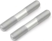 Dacromet Plated Carbon Steel Stud Bolt / Double Ended Threaded Studs Metric