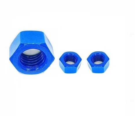 Buy PTFE Coating Hexagon Head Nuts / A194 2H Hex Nut GB /T 6170 online manufacture