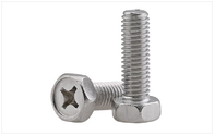 Stainless Steel Hex Head Screws with Phillips Drive for Auto,Valve,Pump and Motor