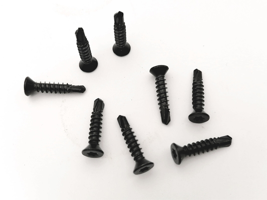Buy Countersunk Head Self Drilling Screws Black Anticorrosive Coated Torx Socket online manufacture