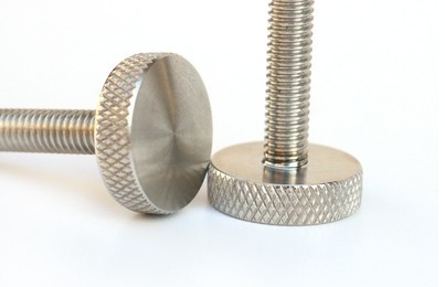 Buy Stainless Steel Knurling Thumb Screw DIN653 Thin Type online manufacture