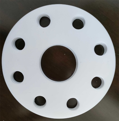 Buy Full Face Type White PTFE Flat Gasket For Flat Face Steel Flanges online manufacture