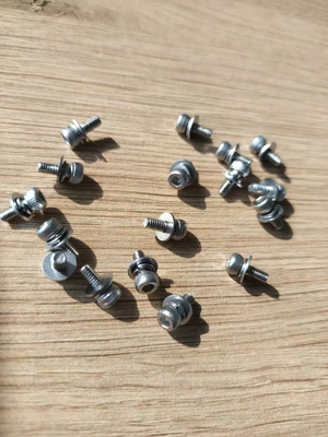 Buy Little Size SEMS Screw / Combination Screw Composed of Allen Cap Head Screw , A Flat Wahser & a Spring Washer online manufacture