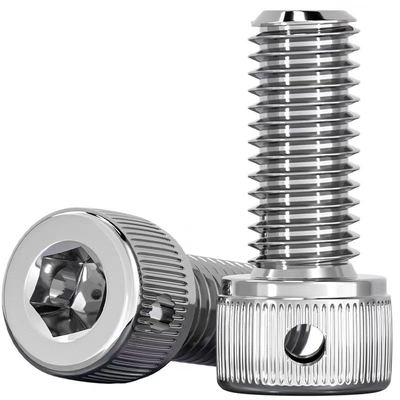 Buy Corrosion Resistant Hex Socket Cap Head Machine Screws With Wire Holes On Head SS304 Or SS316 online manufacture
