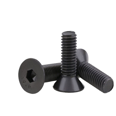 Buy High Strength Carbon Steel Gr.10.9 Allen Countersunk Head Screw Full Thread Standard DIN7991 online manufacture