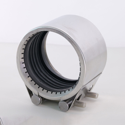Buy Bolted Connection Type Pipe Coupling Grip-Type with Stainless Steel Fastening for Rapid and Shipping of Pipelines online manufacture