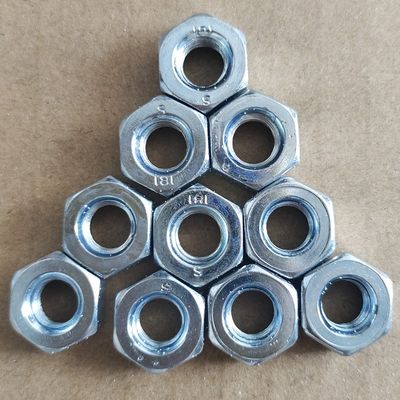 Buy Galvanized M8 Hex Head Nut DIN 934 Coarse Thread Grade 8.8 online manufacture