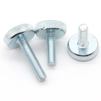 Buy Carbon Steel Hand Twist Fasteners M1.6-M10 with Zinc Plated Finish and Metric Coarse Thread online manufacture