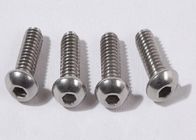 Carbon Steel / Stainless Steel Hexagon Socket Button Head Screw For Construction Industry