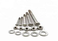 Stainless Steel / Carbon Steel Bolt And Nut Assembly 8.8 10.9 Grade M16 M24 M28 M30