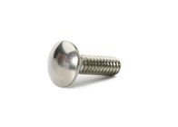 Zinc Plated Round Head Bolts And Nuts Low Shoulder Carriage 3/8 - 16 × 3/4
