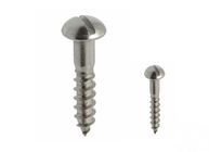 Metric Slotted Round Head Self Tapping Screws SS 304 316 / Carbon Steel Made