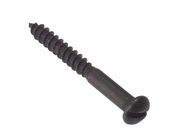 Stainless / Carbon Steel Self Tapping Wood Screws With Slotted Pan Head
