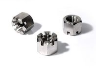 Slotted Hexagon Lock Nut Wear Resistant With Metric Coarse And Fine Thread