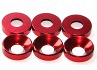 Colorful Anodized Aluminium Plain Washer / Spherical Washer DIN 6319 Standard