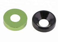 Colorful Anodized Aluminium Plain Washer / Spherical Washer DIN 6319 Standard