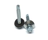 Carbon Steel Bolt And Nut Assembly With Rubber Washer DIN Standard