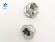 Prevailing Torque Hexagon Lock Nut with Flange Galvanized Finishing Hex Flange Nuts