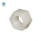 Pvdf Hexagon Nut Hex. Nuts Natural Color / M3-M20 Corrosion Resistant Nut