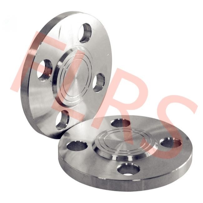 SS304L / 316L Serrated Finish Forged Steel Blind Flange For Petroleum Industrial