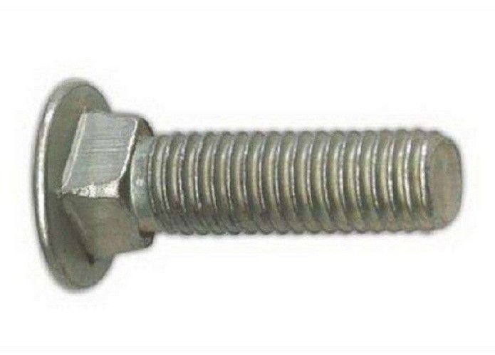 Square Neck Countersunk Head Bolts Black Zinc Plated For Automobile 
