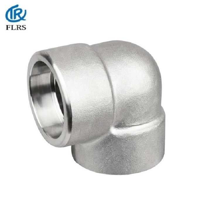 CS 90 Degree Elbow SW NPT BSPT Forged Steel Pipe Fitting