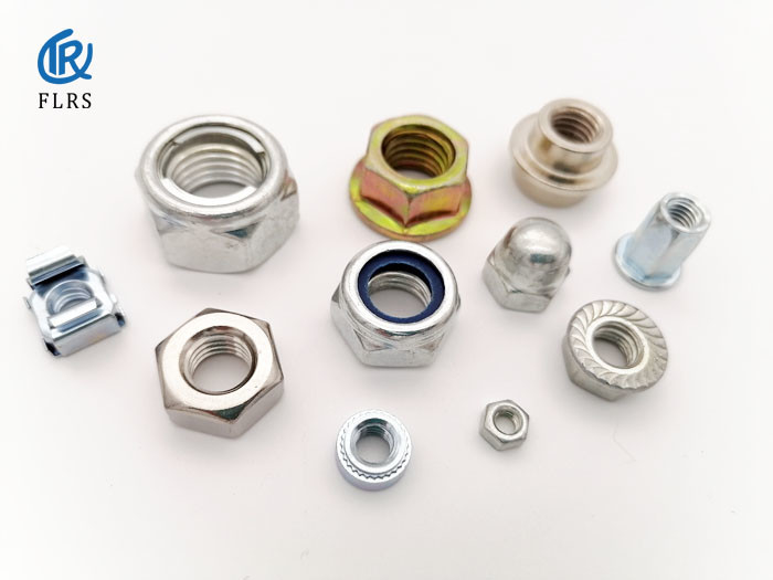 All Kinds of Metal Steel Hex/Round Nuts (Heavy/Thin) with or without Insert to be Customized or Standard