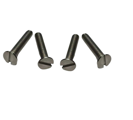 M1 - M20 Slotted Countersunk Head Bolt Screws / Ti Gr2 DIN 963 CSK Head Bolt