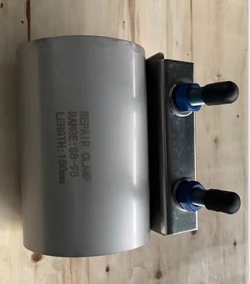 PN10-PN16 Pressure Stainless Steel Pipe Clamp for Straight Pipes Single Plate-Type SS304 EPDM/NBR