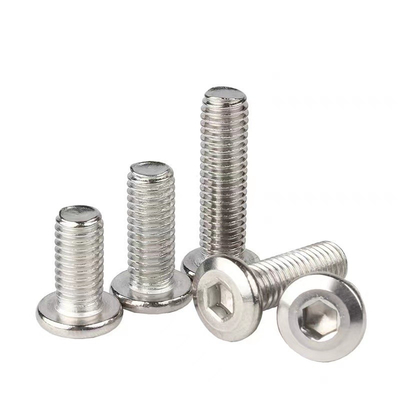 SS304 Chamfered Hexagon Socket Flat Head Screws Used for Furniture with Large Supply