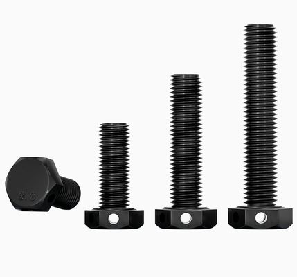 Carbon Steel Grade 8.8,10.9 GB32.1Hexagon Head Bolt With Holes on Head