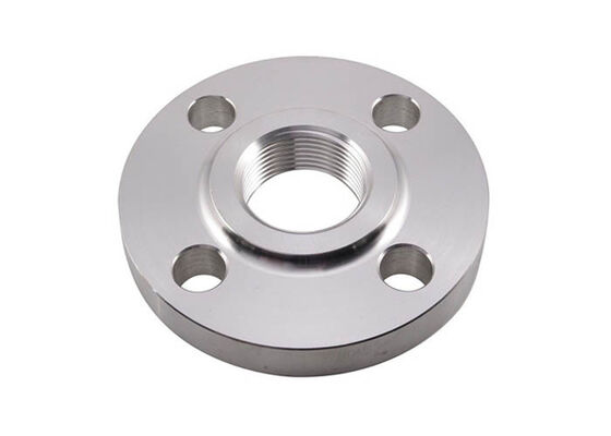 Quality ASME/ANSI/DIN Forged carbon steel/stainless steel/alloy steel Threaded Flange For Urban / Industrial Building Machinery factory