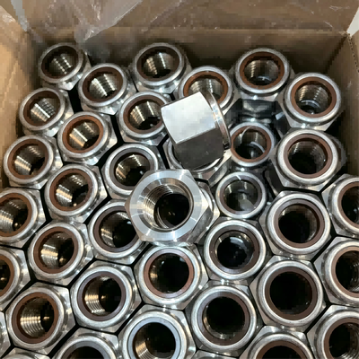 Jakość Hexagon Lock Nut Monel 400 Nickel Copper Alloy Corrosion Resistant Marine Grade Fabryka