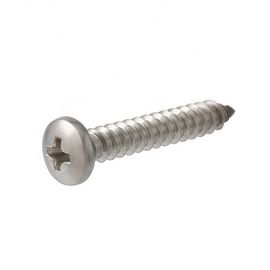 Cross Recessed Pan Head Stainless Steel Self Tapping Screws Zinc Plated Type