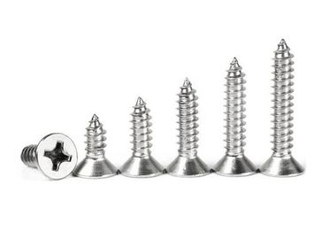 Durable Self Tapping Metal Screws Stainless Steel / Carbon Steel Made ANSI ASME B 18.6.3
