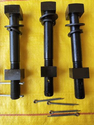 Grade 6.8 Railway Forged Square Head Distance Bolt